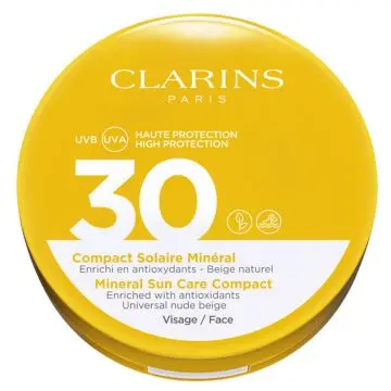 Compact Solaire Minéral Crème Solaire Compacte  - Clarins - Soin - Visuel 1