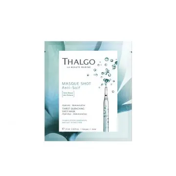 Masque Shot Anti Soif Hydrate - Remineralise  - Thalgo - Soin - Visuel 1