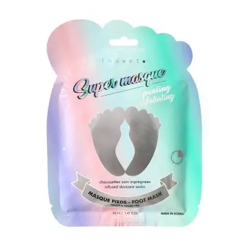 SUPER MASQUE PIEDS - EXFOLIANT Masque Chaussettes Peeling Pour les Pieds  - inuwet - Soin - Visuel 1