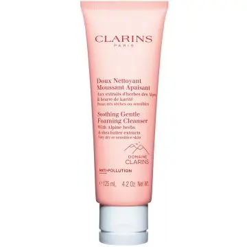 Doux Nettoyant Moussant Apaisant Peaux sèches ou sensibles  - Clarins - Soin - Visuel 1
