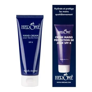 Crème protection jour spf8 SOINS MAINS ET ONGLES  - Hérôme - Soin - Visuel 1