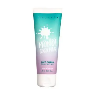 MONOI COCO MILK Lait corps naturel Huile de coco & Fleur de Tiaré / Parfum monoï coco  - inuwet - Soin - Visuel 1