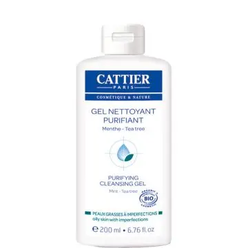 Gel Nettoyant Purifiant Peaux grasses à imperfections  - Cattier - Soin - Visuel 1
