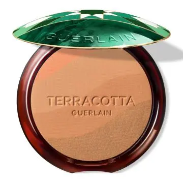 Terracotta Golden Dunes - Édition Limitée La Poudre Éclat Bonne Mine Naturelle  - Guerlain - Maquillage - Visuel 1
