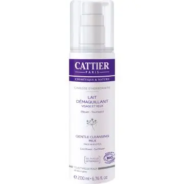 Caresse d'Herboriste Lait Démaquillant Flacon 200ml - Cattier - Soin - Visuel 1