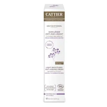 Nectar Éternel Soin léger Anti-Âge Lissant Flacon 50ml - Cattier - Soin - Visuel 1