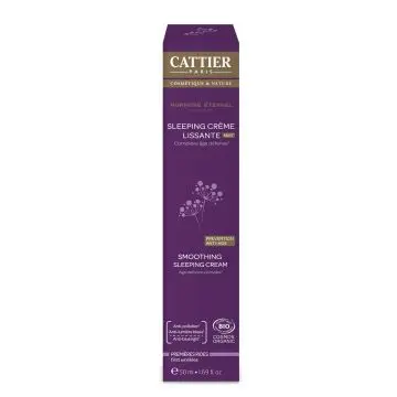 Murmure Éternel Sleeping Crème Lissante Flacon 50ml  - Cattier - Soin - Visuel 1