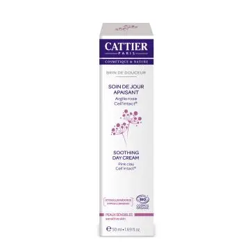 Brin de Douceur Soin de Jour Apaisant Flacon 50ml - Cattier - Soin - Visuel 1