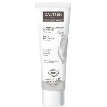 Gommage Argile Blanche Gommage Tube 100ml - Cattier - Soin - Visuel 1