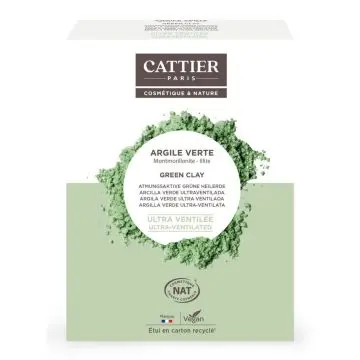 Argile Verte Ultraventilée 250g - Cattier - Soin - Visuel 1 Argile Verte Ultraventilée 250g - Cattier - Soin - Visuel 1