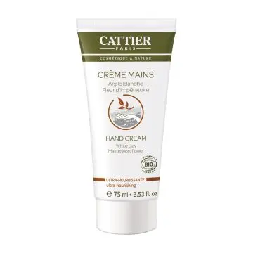 Crème Mains Ultra-nourrissante Crème Mains Tube 75ml - Cattier - Soin - Visuel 1