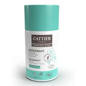 Déodorant Roll-On Fleur de Cerisier 50ml - Cattier - Soin - Visuel 1