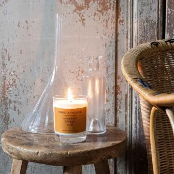 Bougie parfumée Armagnac - safran-cuir Bougie parfumée 180gr  - Cirerie de Gascogne - Accessoire - Visuel 4