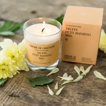Bougie parfumée Truffe - Petit manseng - miel Bougie parfumée 180gr  - Cirerie de Gascogne - Accessoire - Visuel 3