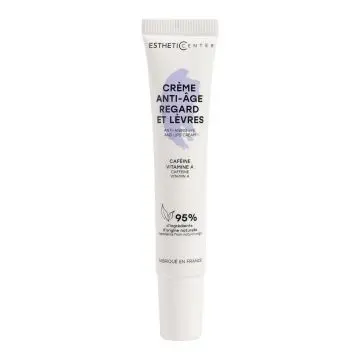 Crème Anti-âge Regard et Lèvres Crème de jour 15ml - Esthetic Center - Soin - Visuel 1
