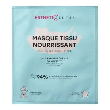 Masque Tissu Nourrissant Acide Hyaluronique 20ml - Esthetic Center - Soin - Visuel 1 Masque Tissu Nourrissant Acide Hyaluronique 20ml - Esthetic Center - Soin - Visuel 1
