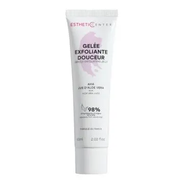 Gelée Exfoliante Douceur Jus d'Aloe Vera 60ml - Esthetic Center - Soin - Visuel 1