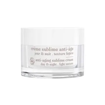 Gamme Sublime Crème sublime anti-âge texture légère pot rechargeable Pot rechargeable 50ml - Estime & Sens - Soin - Visuel 1