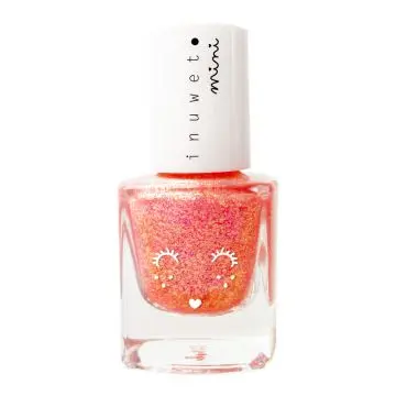 Vernis à l'Eau pour Enfants Vegan, Parfumé & Naturel Fraise - Inuwet - Maquillage - Visuel 1