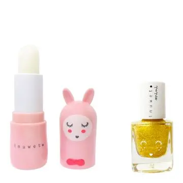 Coffret Maison Juliette Baume à Lèvres & Vernis à l'Eau  - Inuwet - Maquillage - Visuel 2