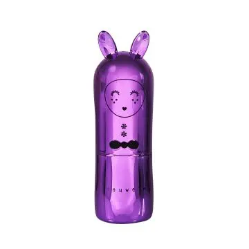 Baume à lèvres metal purple Cassis Baume à lèvres hydratant naturel Stick 3g - Inuwet - Soin - Visuel 1