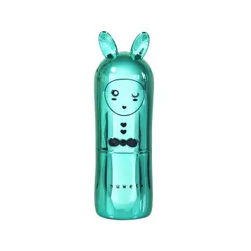 Baume à lèvres metal turquoise Cupcake Baume à lèvres hydratant naturel Stick 3g - Inuwet - Soin - Visuel 1