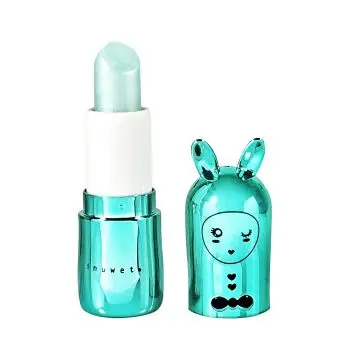 Baume à lèvres metal turquoise Cupcake Baume à lèvres hydratant naturel Stick 3g - inuwet - Soin - Visuel 2