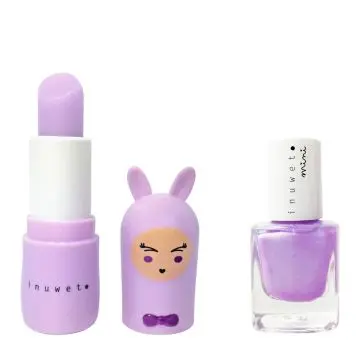 Coffret Duo Kids Mauve Baume à Lèvres & Vernis Mauve  - inuwet - Soin - Visuel 2 Coffret Duo Kids Mauve Baume à Lèvres & Vernis Mauve  - inuwet - Soin - Visuel 2