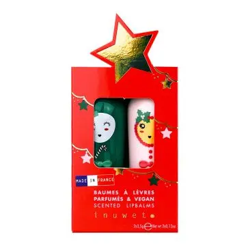 Coffret Baumes à Lèvres Duo de Baumes à Lèvres  - Inuwet - Soin - Visuel 1 Coffret Baumes à Lèvres Duo de Baumes à Lèvres  - Inuwet - Soin - Visuel 1