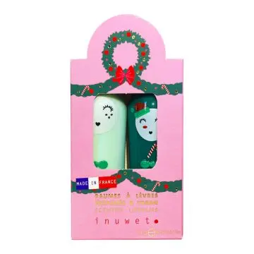 Coffret Star Sequin Duo de Baumes à Lèvres  - Inuwet - Soin - Visuel 1