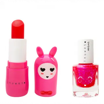 Coffret Duo Rose Baume à Lèvres & Vernis à l'Eau  - Inuwet - Soin - Visuel 2