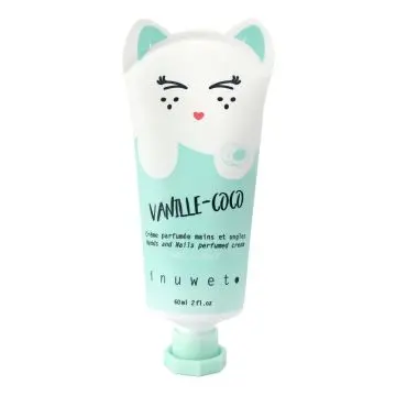 Crème Mains Chat Coco Soin Hydratant des Mains à la Noix de Coco 60 ml - inuwet - Soin - Visuel 1