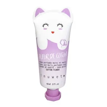 Crème Mains  Soin Hydratant des Mains Fleur de Coton - inuwet - Soin - Visuel 1