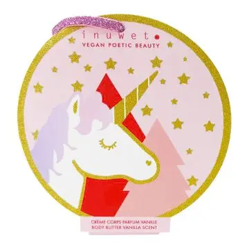 Coffret Santa Licorne Crème Corps  - Inuwet - Soin - Visuel 1