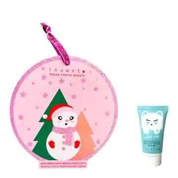 Coffret Santa Bonhomme de Neige Crème Mains & Ongles  - Inuwet - Soin - Visuel 3