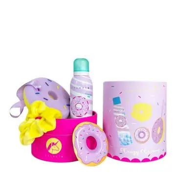 Coffret Crazy Creamy Mousse de Douche, Chouchou, Éponde de Bain & Sticker  - Inuwet - Soin - Visuel 3 Coffret Crazy Creamy Mousse de Douche, Chouchou, Éponde de Bain & Sticker  - Inuwet - Soin - Visuel 3