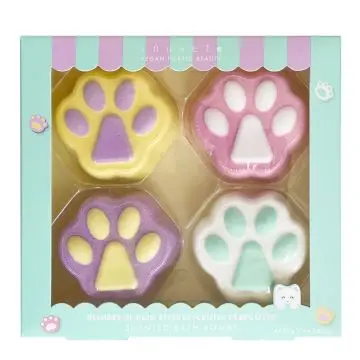 Coffret Fizzy Kitty Bombes de Bain Effervescentes  - Inuwet - Soin - Visuel 1