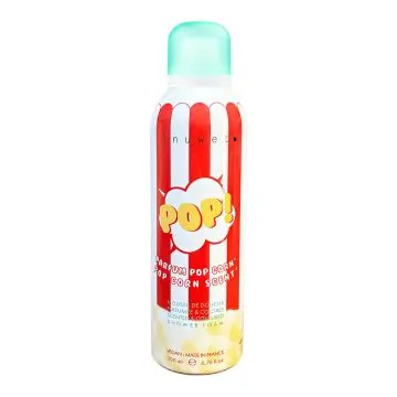Mousse de Douche Parfumée & Colorée Pop Corn 200ml - Inuwet - Soin - Visuel 1