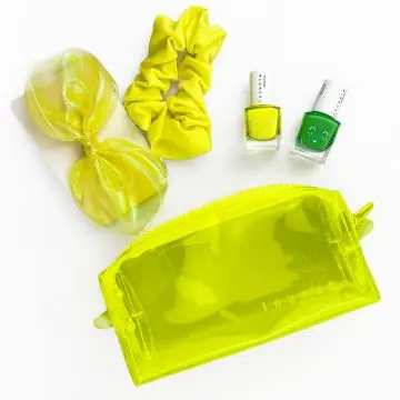Trousse Fluo Jaune  Vernis à l'Eau pour Enfants & Accessoires Cheveux  - Inuwet - Accessoire - Visuel 2