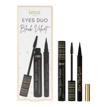 Winter Sparkle Coffret Duo Yeux Black Velvet Mascara & Eyeliner - Jozz Beauty - Maquillage - Visuel 1 Winter Sparkle Coffret Duo Yeux Black Velvet Mascara & Eyeliner - Jozz Beauty - Maquillage - Visuel 1