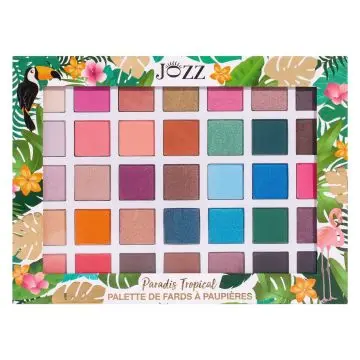 Paradis Tropical Palette 35 Fards à Paupières  - Jozz Beauty - Maquillage - Visuel 2