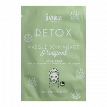 Détox Masque Soin Visage Purifiant 20ml - Jozz Beauty - Soin - Visuel 1