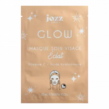 Glow Masque Soin Visage Éclat 20ml - Jozz Beauty - Soin - Visuel 1