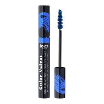 Color Velvet Mascara Bleu - Jozz Beauty - Maquillage - Visuel 1