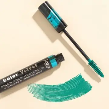 Color Velvet Mascara Vert - Jozz Beauty - Maquillage - Visuel 2
