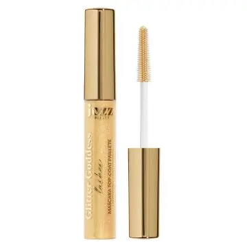 Glitter Goddess Lashes Mascara Top Coat Pailleté Doré - Jozz Beauty - Maquillage - Visuel 1