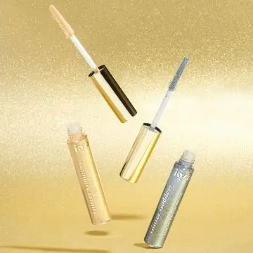 Glitter Goddess Lashes Mascara Top Coat Pailleté Doré - Jozz Beauty - Maquillage - Visuel 2