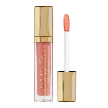 Pearly Kiss Rouge à Lèvres Velours Liquide Pailleté N°1 Timeless Nude - Jozz Beauty - Maquillage - Visuel 1