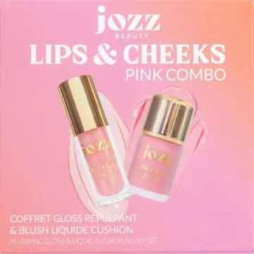 Coffret Lips & Cheeks Pink Combo  - Jozz Beauty - Maquillage - Visuel 3