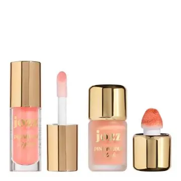 Coffret Lips & Cheeks Peach Combo  - Jozz Beauty - Maquillage - Visuel 2